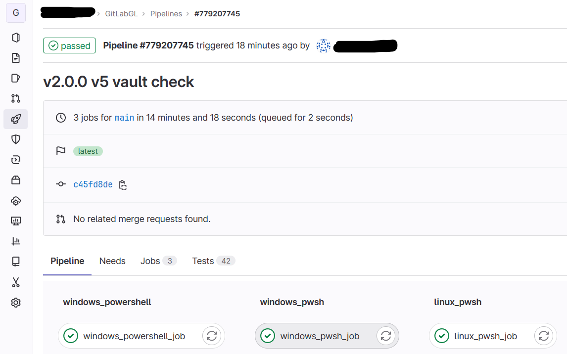 GitLab project CICD Build Status